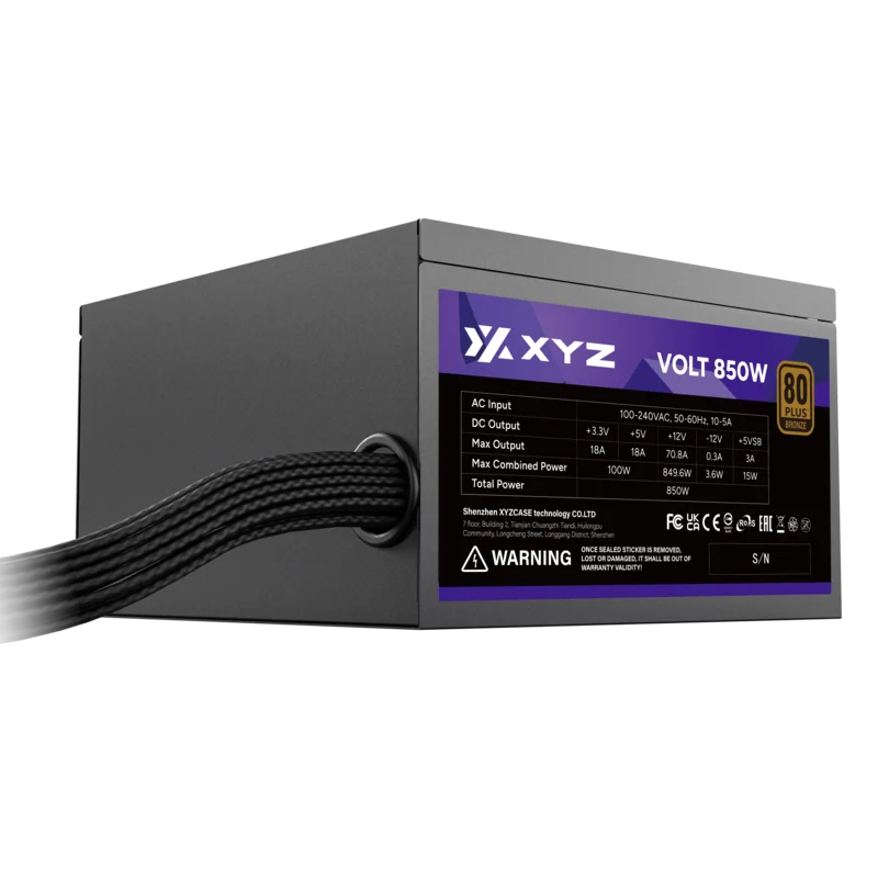 Fuente de Poder XYZ VOLT 850W 80+ BRONZE - Imagen 6