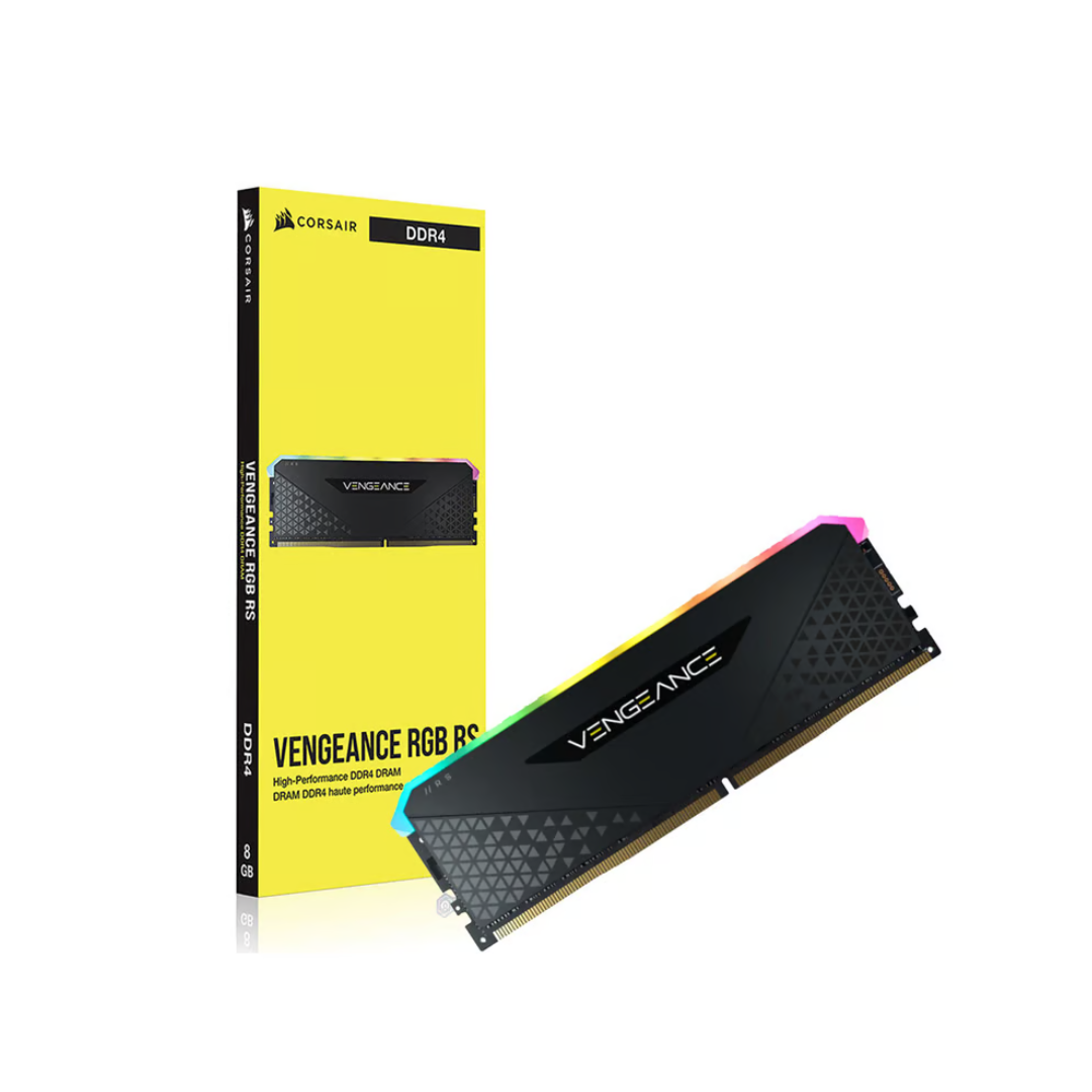 MEMORIA RAM CORSAIR VENGEANCE DDR4 8GB 3200MHZ RGB