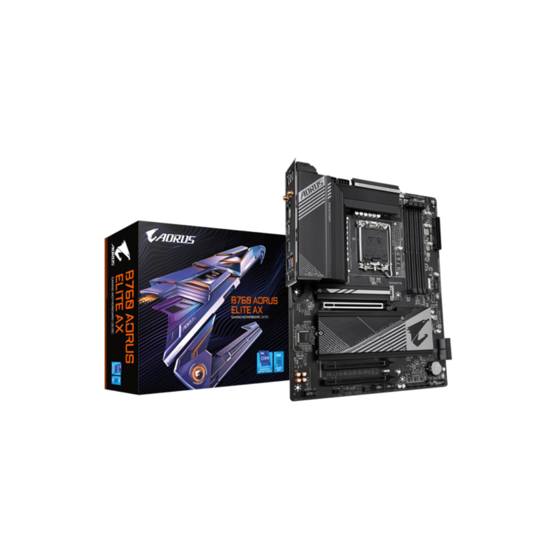 PLACA MADRE GIGABYTE B760 AORUS ELITE AX – LGA 1700 (rev. 1.x)