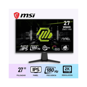 Monitor Gaming MSI MAG275QF – 27″ QHD, 180Hz, 0.5ms, IPS