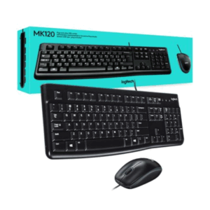 COMBO TECLADO Y MOUSE LOGITECH MK120