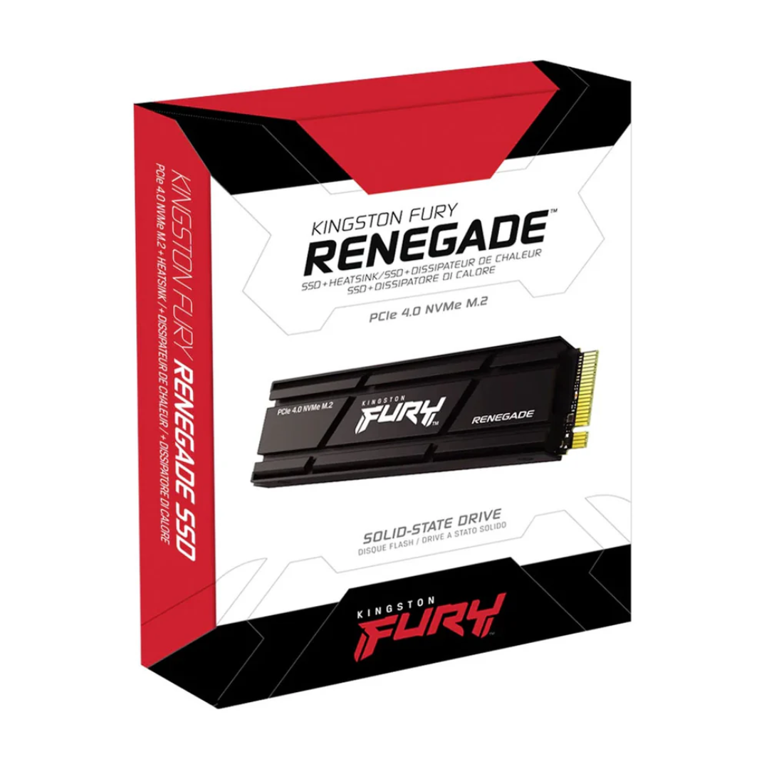 SSD 2TB KINGSTON FURY RENEGADE M.2 2280 NVMe PCIe 4.0 CON DISIPADOR