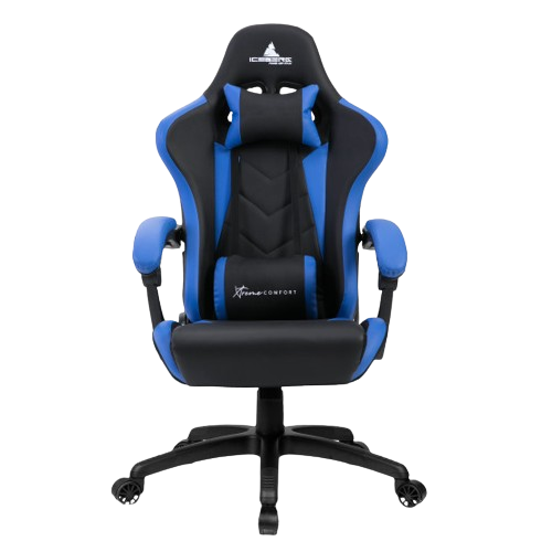 Silla Gamer Iceberg GC80 / Material Premium / Reposabrazos Acolchado / Colores AZUL