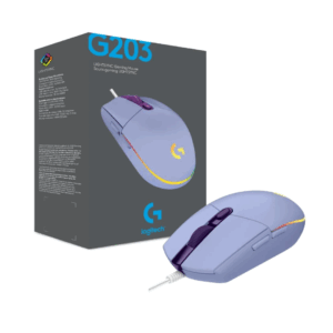 MOUSE GAMING LOGITECH G203 LIGHTSYNC RGB LILA