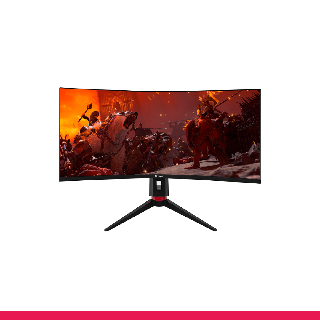 MONITOR CURVO GAMING TEROS TE‑3412G – 34″ WQHD (3440×1440), 180 Hz, 1 ms, HDR10, FreeSync Premium - Imagen 2