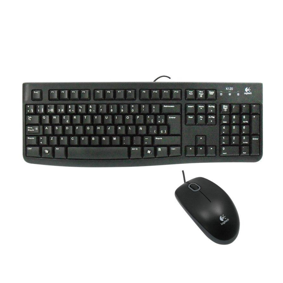 COMBO TECLADO Y MOUSE LOGITECH MK120 - Imagen 2
