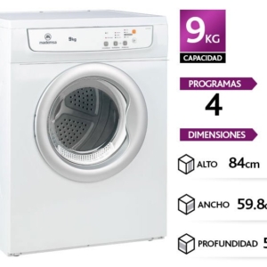 SECADORA MADEMSA SOLARE 9100
