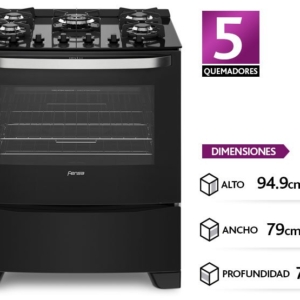 COCINA FENSA 5 PLATOS 76 GS