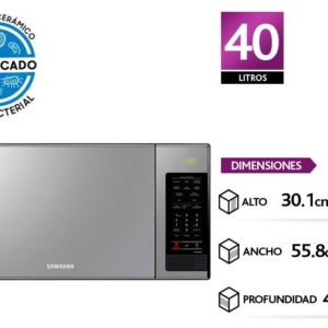 MICROONDAS SAMSUNG MG402MADXBB/GI