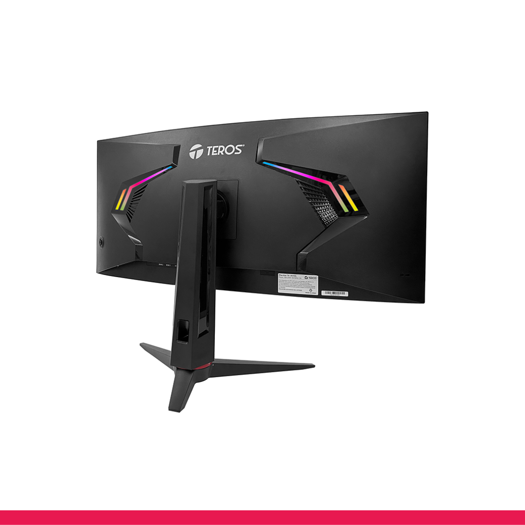 MONITOR CURVO GAMING TEROS TE‑3412G – 34″ WQHD (3440×1440), 180 Hz, 1 ms, HDR10, FreeSync Premium - Imagen 3