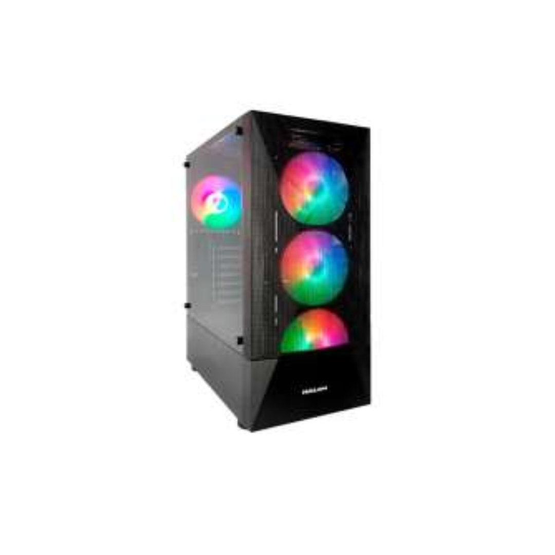 CASE HALION POLARIS C/FUENTE 500W 4 COOLERS FAN – LED RGB - Imagen 3