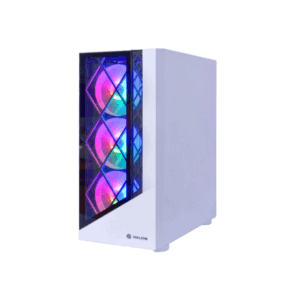 CASE GAMER CON FUENTE DRAGON CR15 WHITE 4 COOLERS RGB