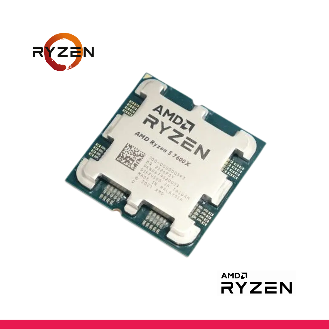 PROCESADOR AMD RYZEN 5 7600X OEM 4.7GHZ HASTA 5.3GHZ 32MB (100 -100000593WOF) AM5, 6 NUCLEOS, S/COOLER - Imagen 3