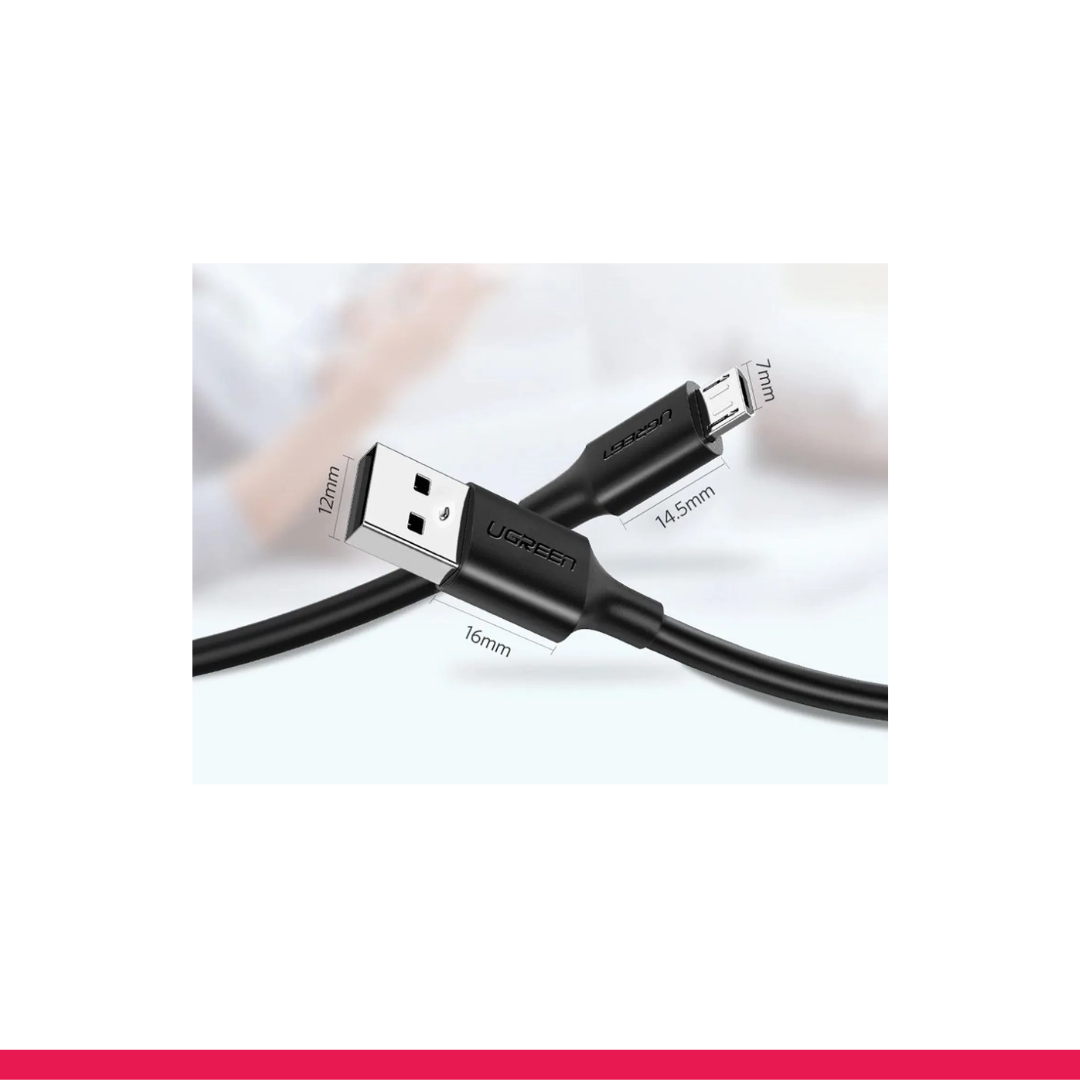 CABLE UGREEN USB-A 2.0 A USB-C - Imagen 3
