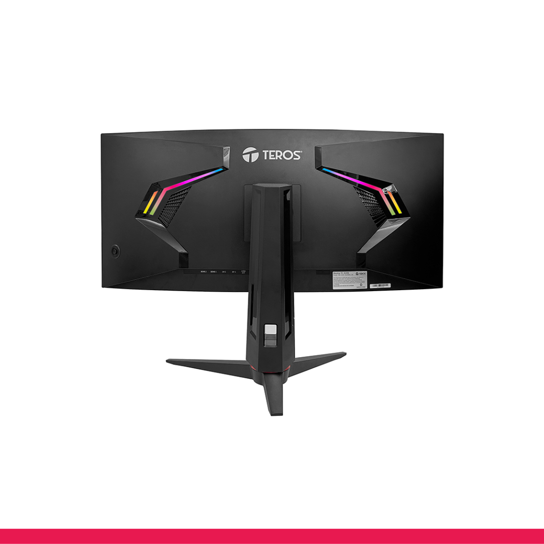 MONITOR CURVO GAMING TEROS TE‑3412G – 34″ WQHD (3440×1440), 180 Hz, 1 ms, HDR10, FreeSync Premium - Imagen 4