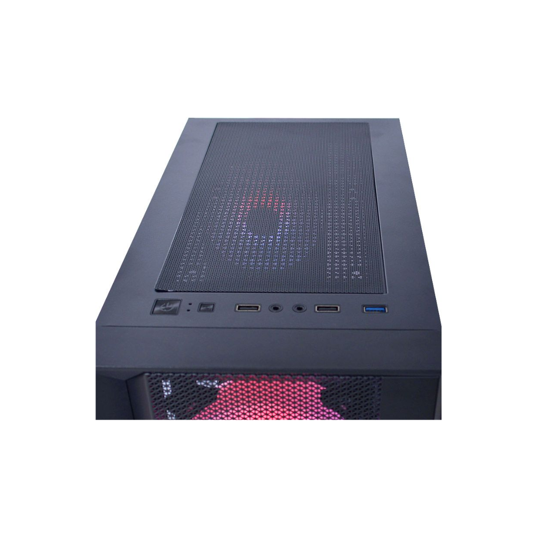 CASE GAMER CON FUENTE TORNADO 04, CON FUENTE DE PODER 600W - Imagen 4