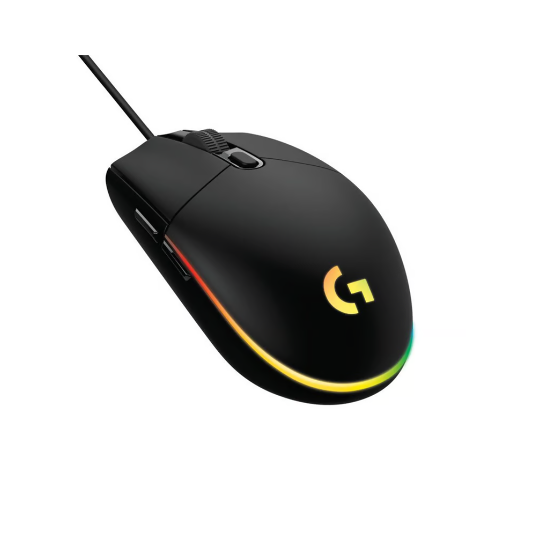 MOUSE GAMING LOGITECH G203 LIGHTSYNC RGB NEGRO - Imagen 2