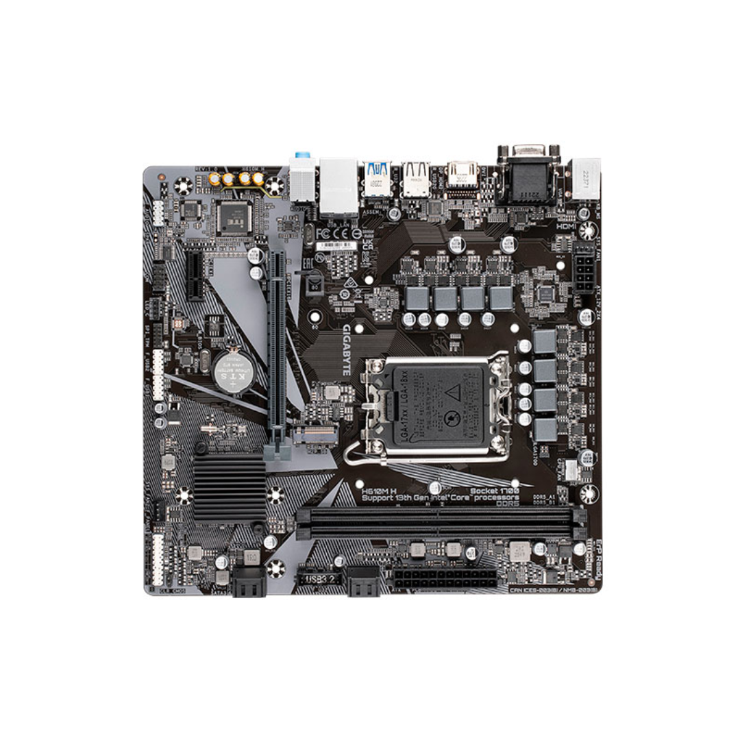 PLACA MADRE GIGABYTE H610M H DDR4 LGA 1700 (H610M H DDR4 G10) - Imagen 5