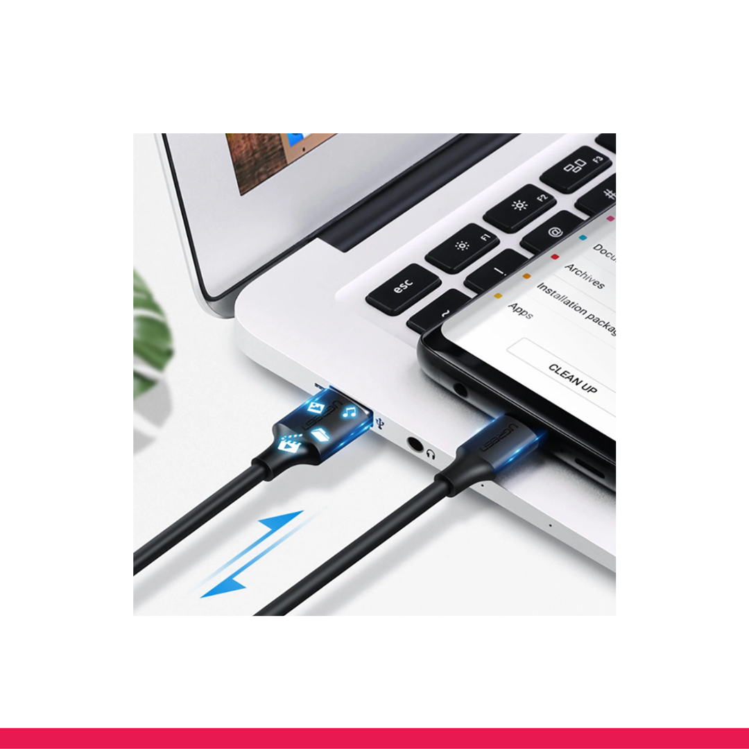 CABLE UGREEN USB-A 2.0 A USB-C - Imagen 5
