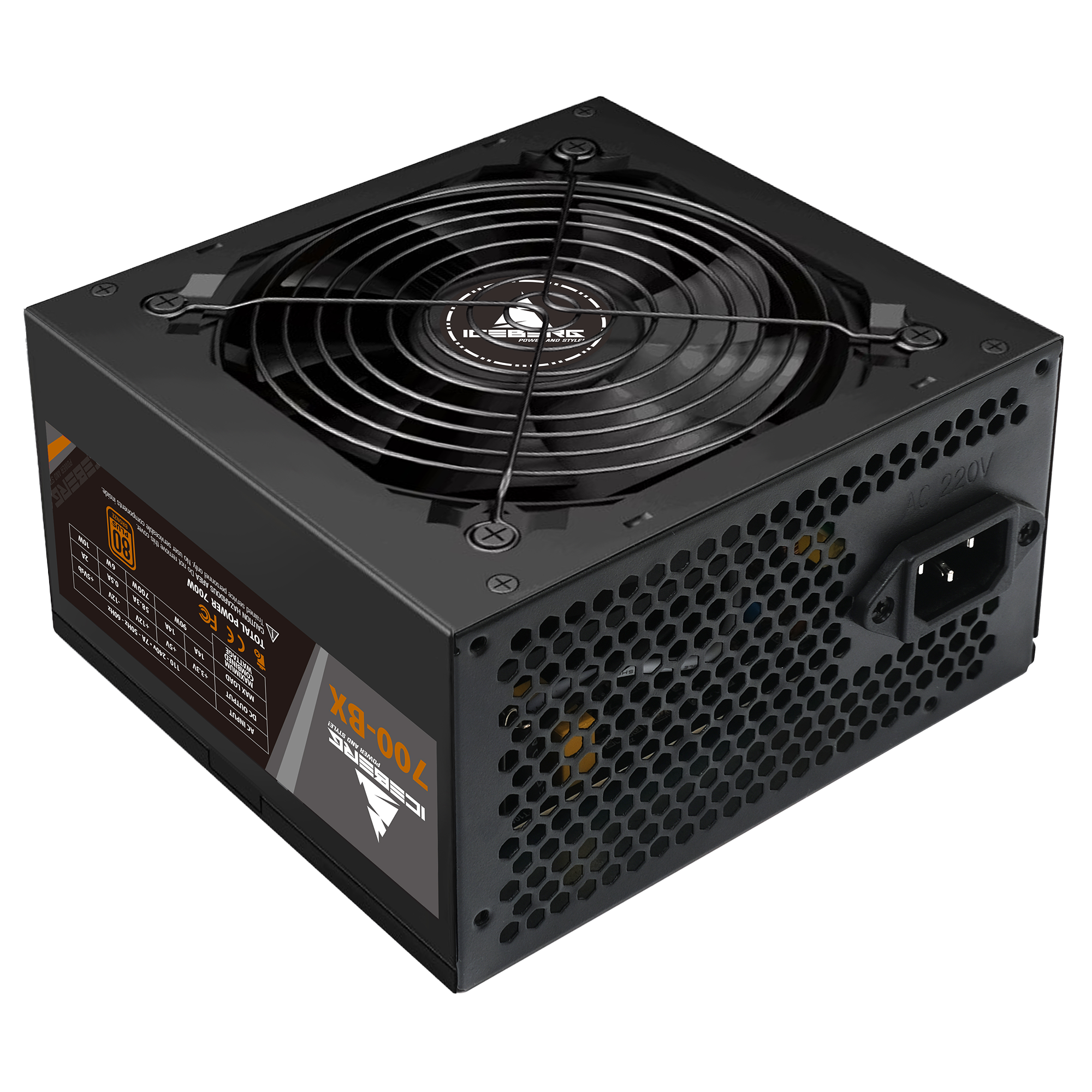 Fuente De Poder Iceberg 700-BX 700W 80+ Bronce OEM Sin caja - Imagen 5