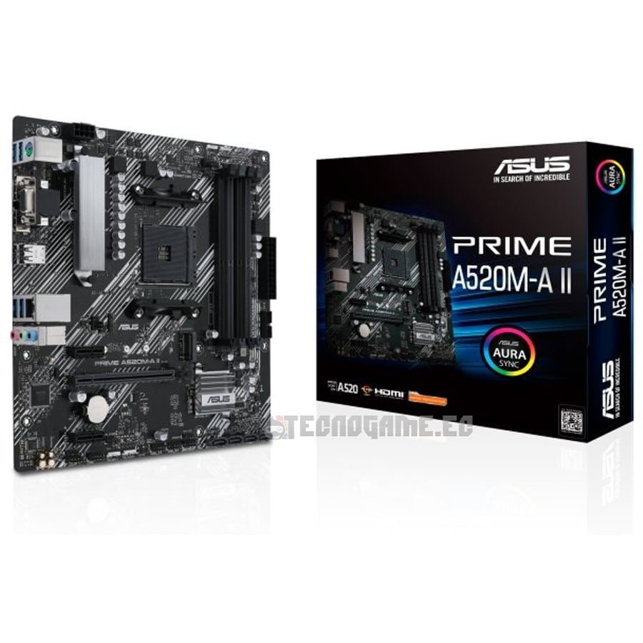 Mainboard A520M-A II, Amd, Am4, 4xDdr4 – Asus Prime