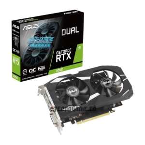 Tarjeta Gráfica Nvidia Rtx 3050 6Gb Gddr6 – Asus Dual