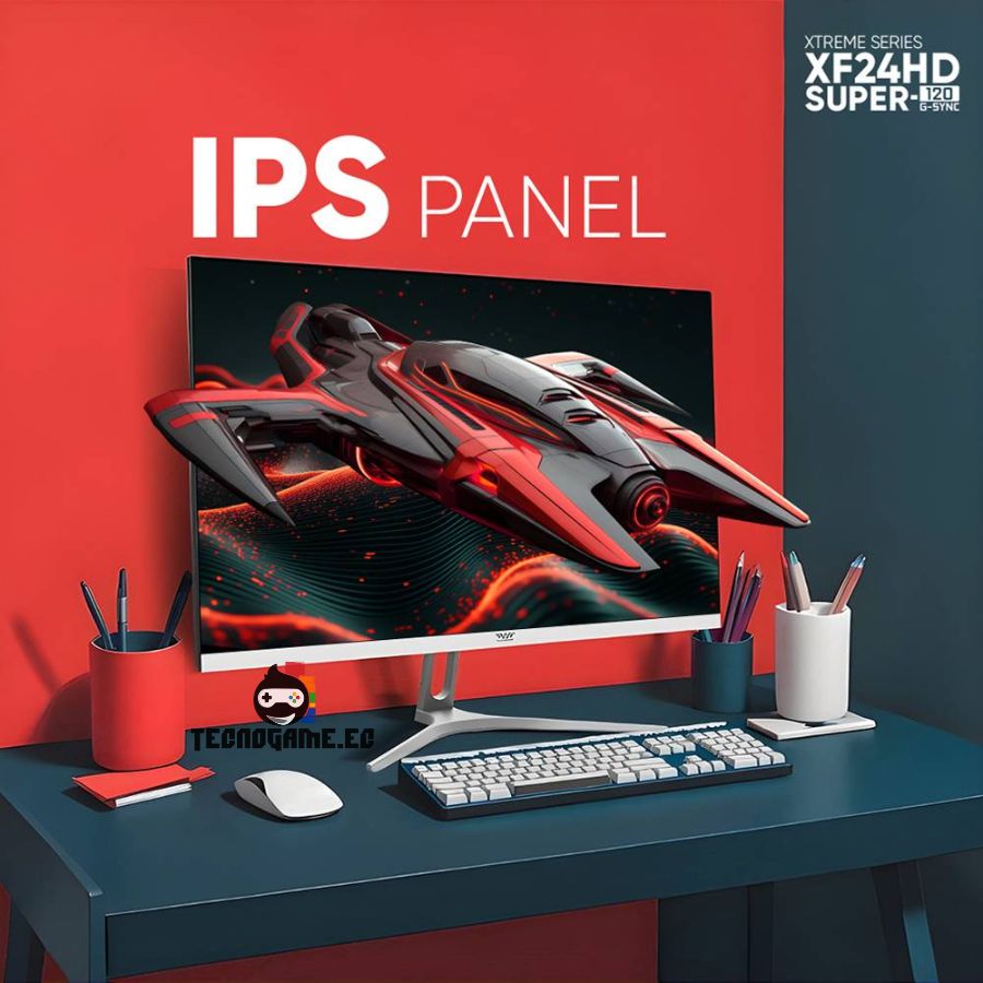 Monitor 24″ Fhd Ips, 120Hz, Adaptive Sync, Hdmi, Dp – Armaggeddon Pixxel XF24HD - Imagen 5