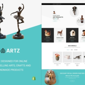Artz | Tema de Shopify para arte y fotografía