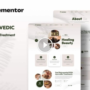 Arvedic – Beauty Treatment Elementor Template Kit