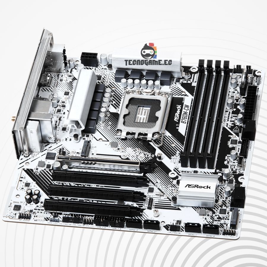 Mainboard B760M-CW, 12 13 14va, Ddr5, Wifi, Bt – Asrock - Imagen 2