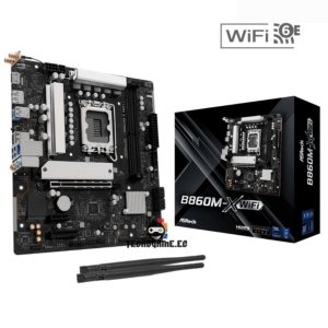 Mainboard B860M-X Wifi Bt Intel Ultra LGA1851 2D5 – Asrock
