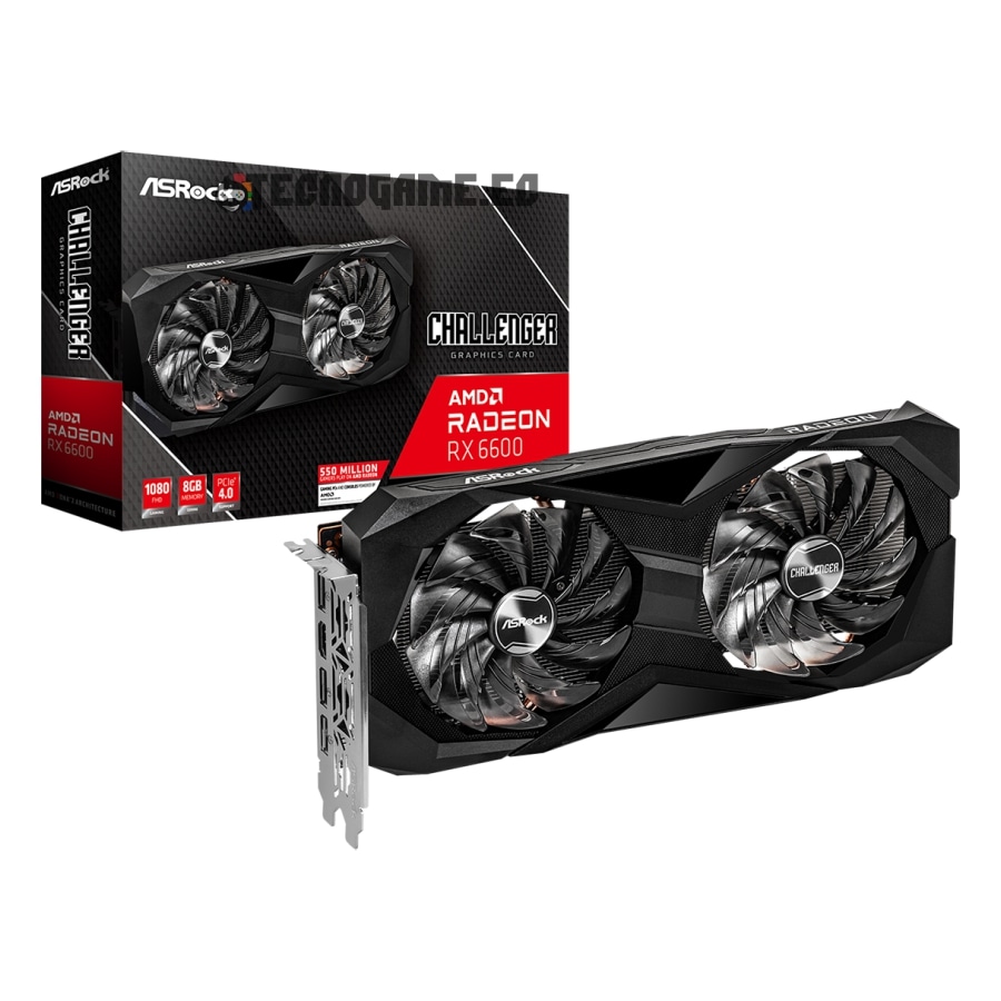 Tarjeta Gráfica Amd Rx 6600 8Gb Gddr6 – Asrck Powrc