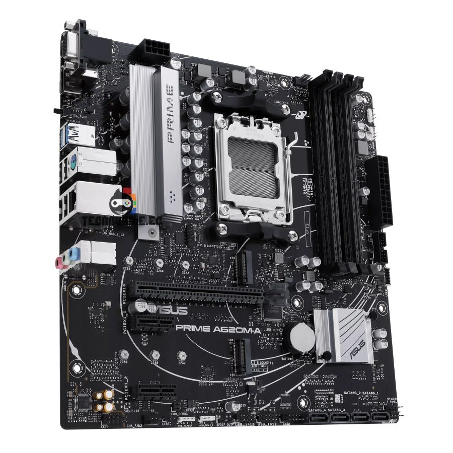 Mainboard a620m-a Csm, Am5, 4ddr5 – Asus - Imagen 2