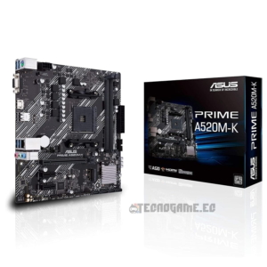 Mainboard a520m-k, Amd, Am4 – Asus Prime