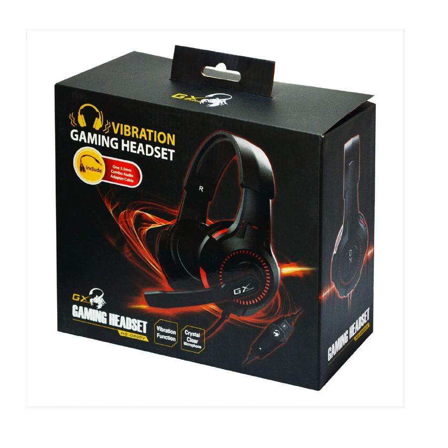 Audifono Gamer P/ Pc C/ Mic Vibración – Genius HSG600V - Imagen 3