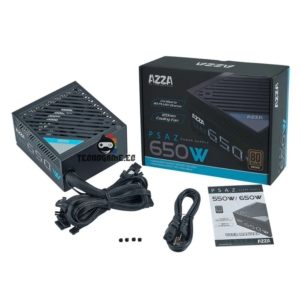 Fuente De Poder 650w Certif. 80+ Bronce – Azza