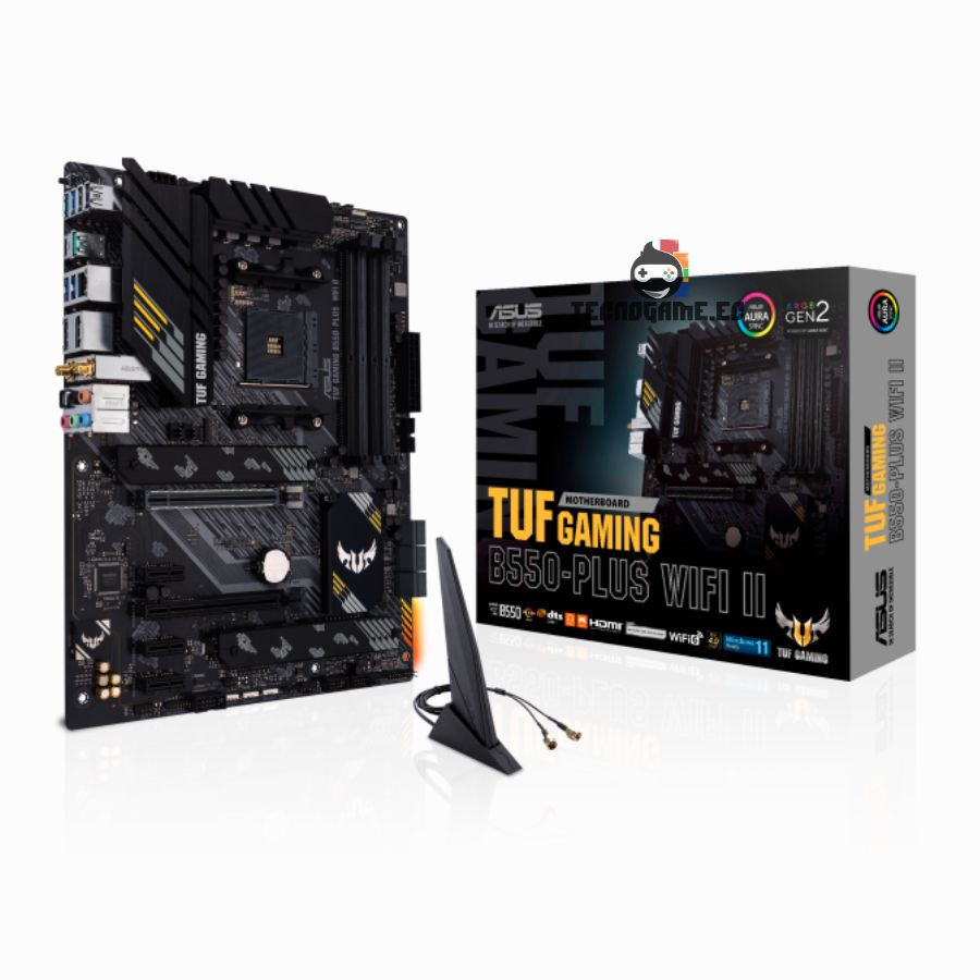 Mainboard b550-Plus Wifi II, Amd, Am4 – Asus Tuf