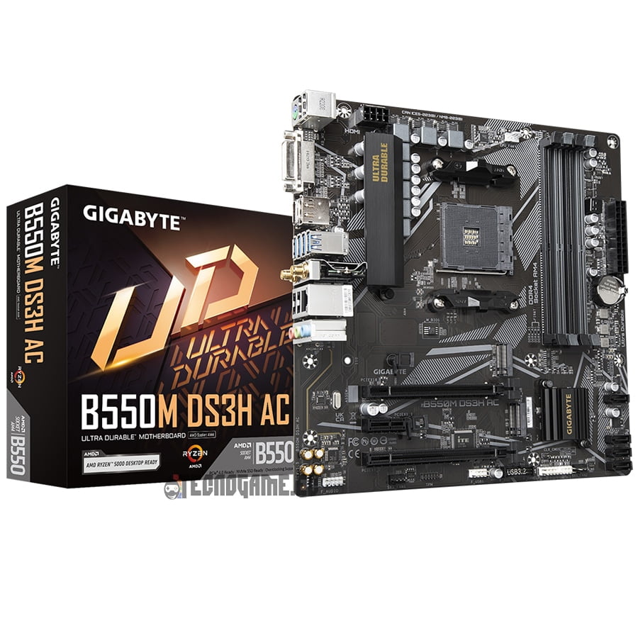 Mainboard b550M AC, Amd, Wifi – Gigabyte DS3H