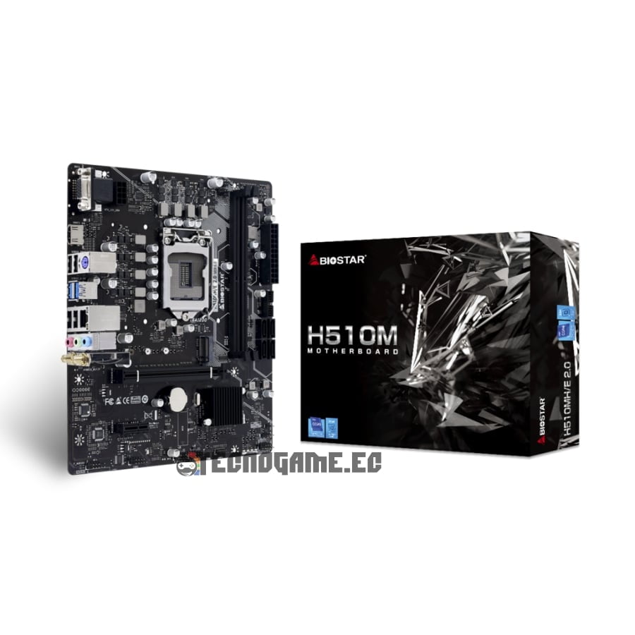 Mainboard H510M-E Intel 10 11va – Biostar