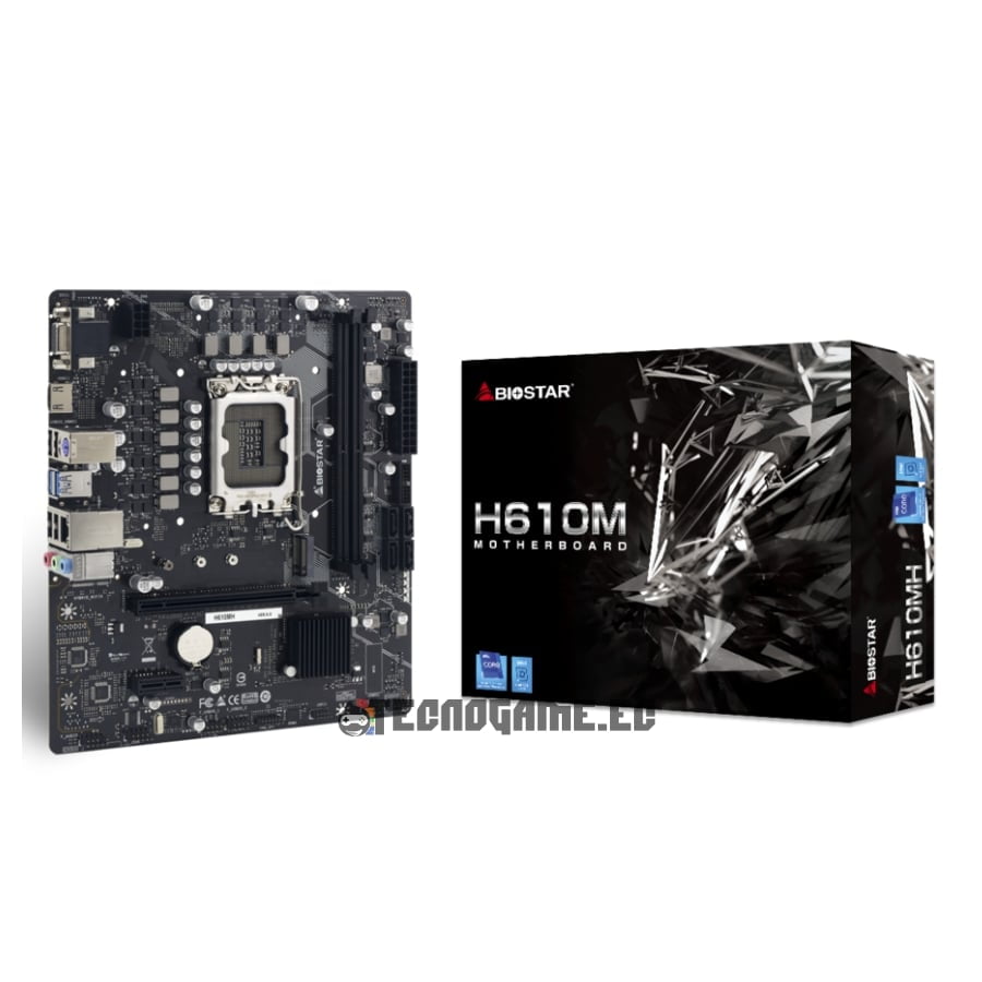 Mainboard H610M Intel 12 13 14va – Biostar