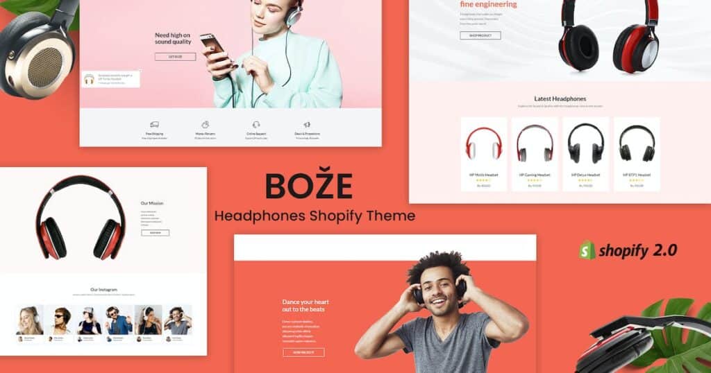 Boze – Shopify Single Product Store