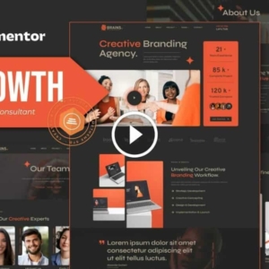 Brains – Creative Branding Agency Elementor Template Kit