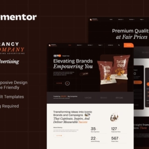 Brancy – Kit de plantillas de Elementor de publicidad de marca