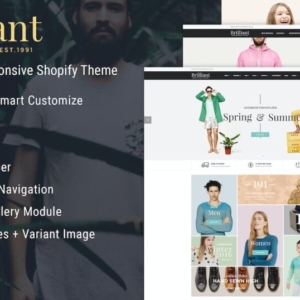 Brilliant – Multi Store Responsive Shopify Theme