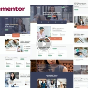 Butax – Tax Service & Financial Advisor Elementor Template Kit