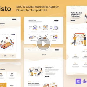 Callisto – SEO & Digital Marketing Agency Elementor Template Kit