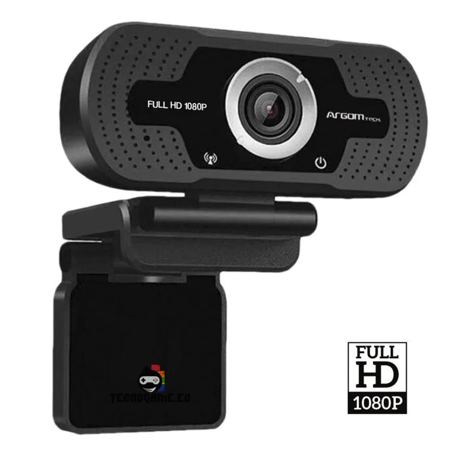 Cámara Web FHD 1080p Microfono – Argom WC-9140BK