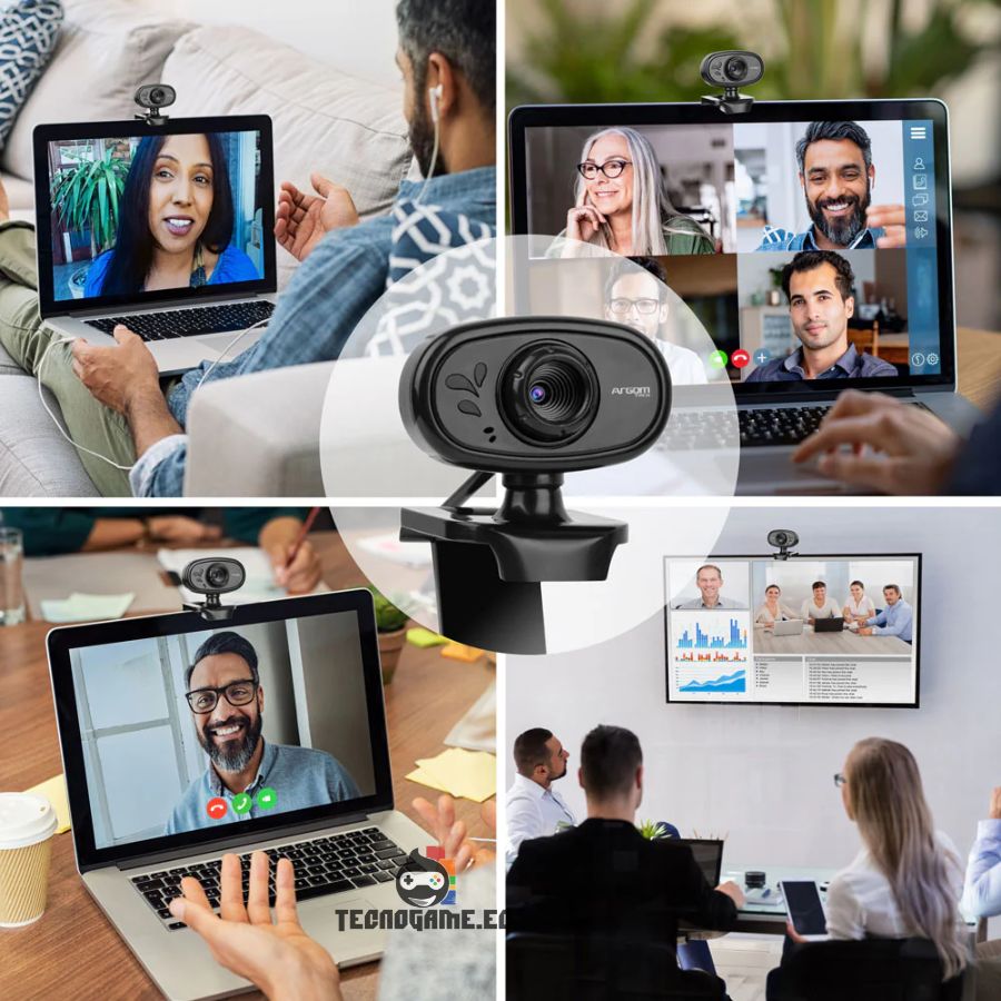 Cámara Web HD 720p C/ Mic – Argon WC-9120BK - Imagen 2