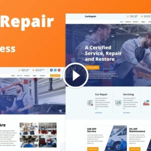CarRepair – Kit de plantilla de negocio local