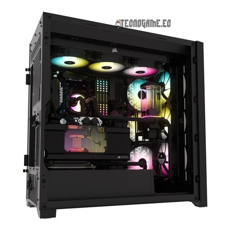 Case Gamer Mid Tower, 3Fan, Vidrio Temp. – Corsair 5000X - Imagen 4